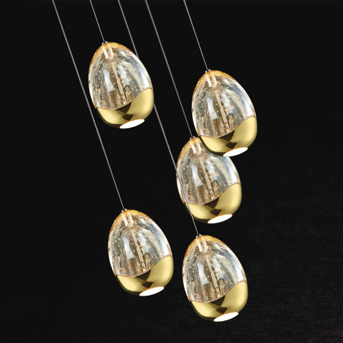 Подвесной светильник MD13003023-5A gold фото 2