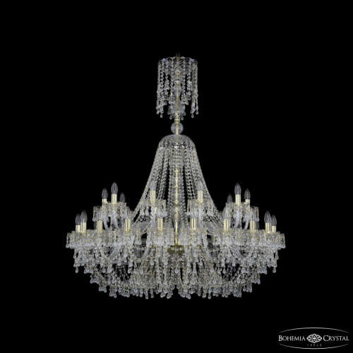Люстра хрустальная 1410/20+10/400/XL-130 G V0300 Bohemia Ivele Crystal (Богемия Ивеле Кристалл)