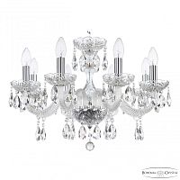 Люстра хрустальная 117/8/195 Ni Bohemia Ivele Crystal (Богемия Ивеле Кристалл)