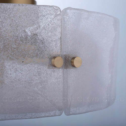 Потолочный светильник Cloyd MART FM4 / Ø45 см - латунь (арт.11118)