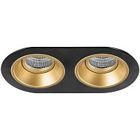 Комплект из светильников и рамки Lightstar Domino Round (214657+214603+214603) D6570303