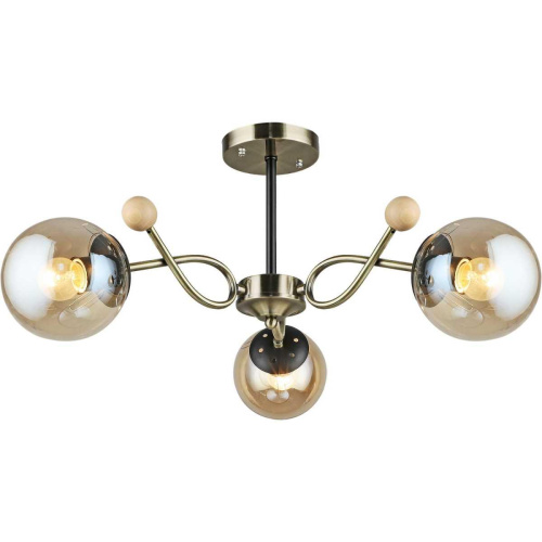 Потолочный светильник Reluce 02021-0.3-03 AB+BK