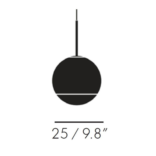 Подвесной светильник Mirror Ball 25 chrome фото 4