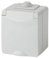 Розетка ЭРА Эксперт 2P E IP65 со шторками 16A 250V 11-2602-03 Б0035990