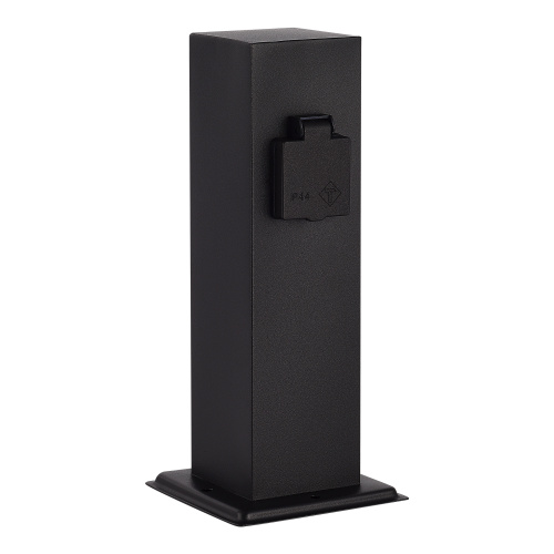 SL9012.405.00 Столб уличный 2 розетки ST-Luce черный 3500W SOCKET фото 2