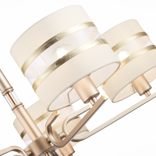 Уценка SLE300203-05 Светильник потолочный Шампань/Белый, Золотистый E14 5*40W ALMESE фото 2