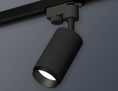 Комплект трекового однофазного светильника Ambrella light SBK/PBK черный песок/черный полированный XT6323041 (A2521, C6323, N6121) фото 2