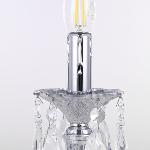 Настольная лампа AL77200L/1-25 Ni Bohemia Ivele Crystal (Богемия Ивеле Кристалл) фото 3