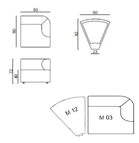 Диван Moon фото 5