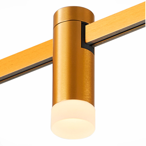 ST812.206.03 Магнитный трековый светильник FARM Золотистый LED 1*3W 3000K 93Lm Ra90 120 IP20 D29xH90 FARM фото 4
