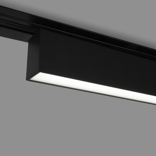 Трековый светодиодный светильник для однофазного шинопровода X-Line 20W 4200K черный матовый X-Line черный матовый 20W 4200K (LTB54) однофазный фото 2