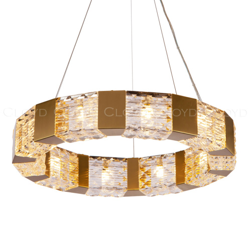 Люстра Cloyd CORUND-A C10 / Ø60 см - латунь (арт.10953) фото 4