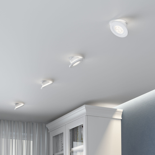 Встраиваемый поворотный светодиодный светильник 6W 4000K белый 25084/LED фото 2