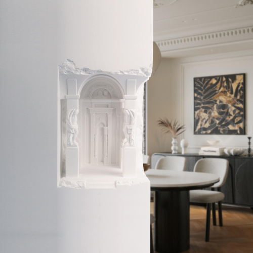 10355B Гипсовый встраиваемый светильник под покраску LOFT IT Antique фото 13