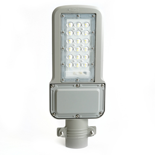 Светодиодный уличный консольный светильник Feron SP3040 30W 5000K 230V, серый фото 3