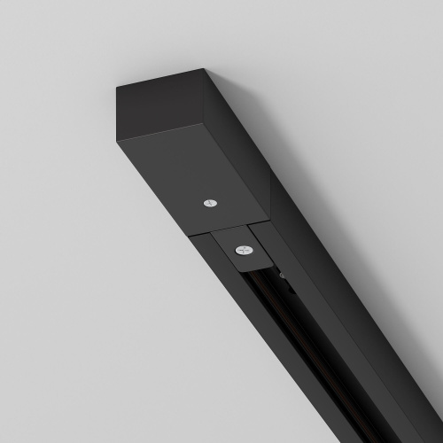 Однофазный шинопровод черный 2м 85080/00 фото 6