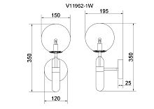 Светильник настенный Moderli V11962-1W Selesta