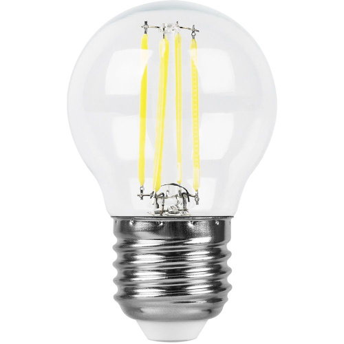 Лампа светодиодная Feron LB-509 Шарик E27 9W 230V 2700K фото 2
