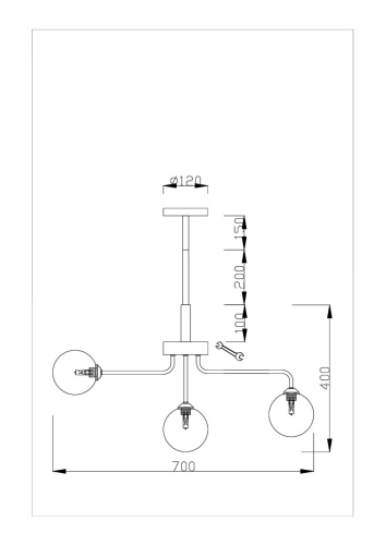 Потолочная люстра Moderli V2180-C Heavy фото 2