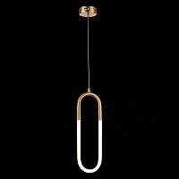 SL1579.303.01 Подвес ST-Luce Латунь/Латунь, Белый LED 1*14W 3000K MOFISTO