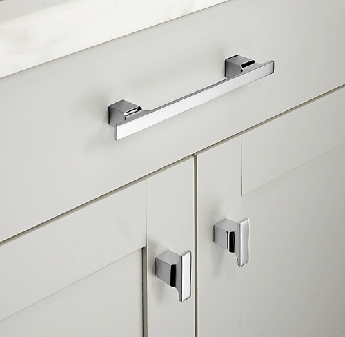 Ручка-кнопка Colliers L.4.4 Satin Nickel фото 2