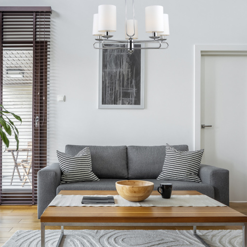 Светильник на штанге Escada 10166/5PL E14*40W Chrome фото 6