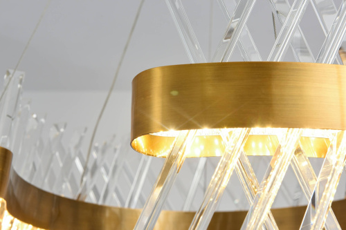 Подвесная люстра Lumina Deco Ringletti LDP 8016-600 MD фото 5