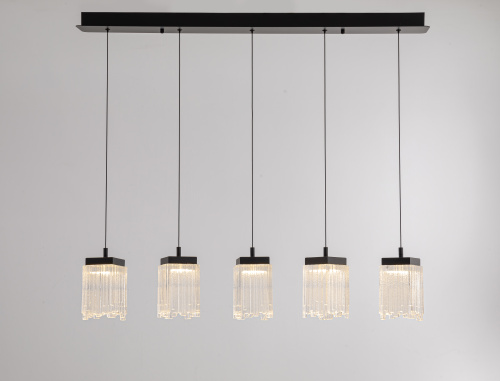 Подвесной светильник MD25020403-5B1 Matt black, LED/25.4W, 3000K dimmable фото 2