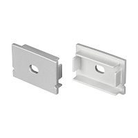 Заглушка LINE-3020 SILVER с отверстием Arlight 057058