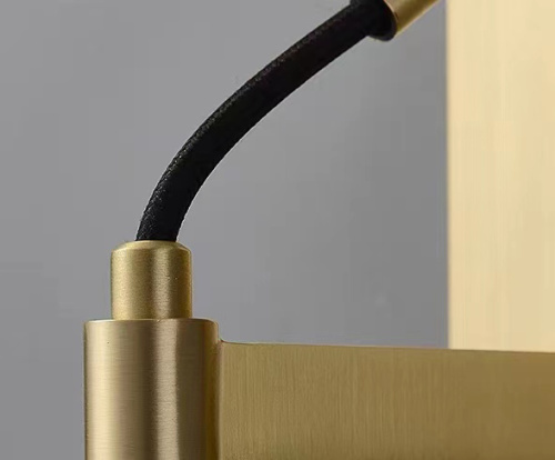 Настенный светильник 8960-1W brass/clear фото 2