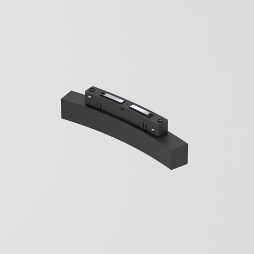 Slim Magnetic Трековый светильник для радиусного шинопровода 8W 4200K Planar чёрный Ø 800мм 85179/01 фото 2