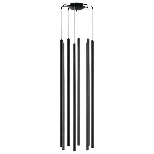 Комплект с подвесной люстрой Lightstar Tubo (574737+747437 (8шт) L8T747437