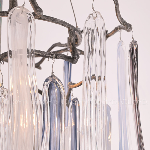 Люстра Cloyd SULAWESI C6 / Ø52 см - серебро темн. (арт.11433) фото 2