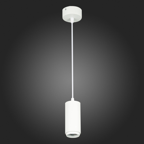ST600.543.10 Светильник подвесной Zoom Белый LED 1*10W 4000K 1 000Lm Ra>80 15-60° IP20 D59xH130 170- Подвесные светильники фото 3