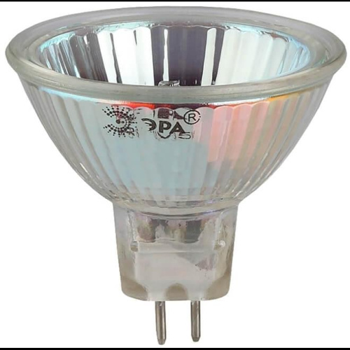 Лампа галогенная ЭРА GU5.3 35W 2700K прозрачная GU5.3-JCDR (MR16) -35W-230V-CL C0027363 фото 3