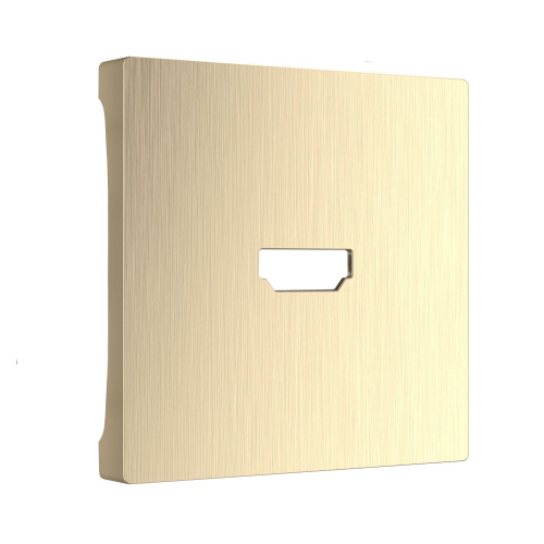 W1196010/ Накладка для розетки HDMI (шампань рифленый) W1196010 W1196010/ Накладка для розетки HDMI (шампань рифленый) W1196010