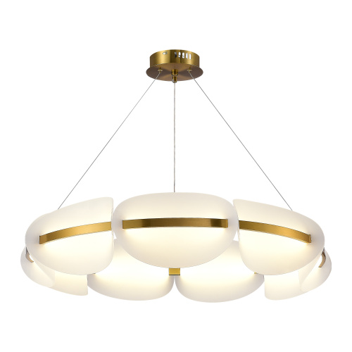 SL1304.203.56 Люстра подвесная ST-Luce Золотистый/Белый LED 1*56W 3000K ETOILE фото 5