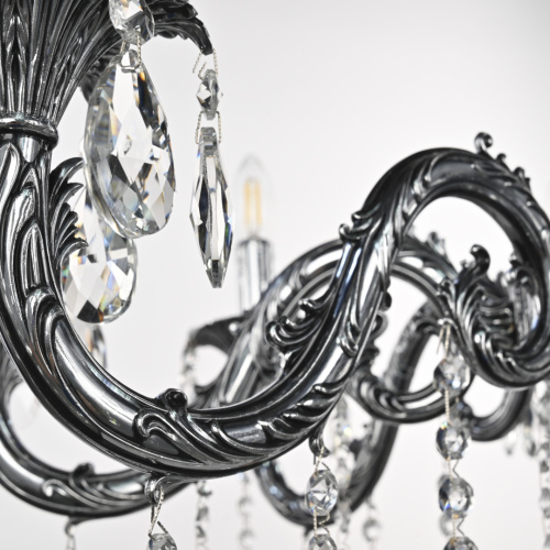 Люстра с хрустальными подвесками AL79101/8/250 A NB Bohemia Ivele Crystal (Богемия Ивеле Кристалл) фото 2