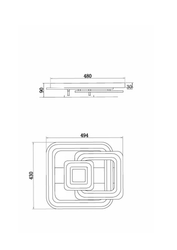 Потолочный светильник Freya FR10022CL-L71W фото 8