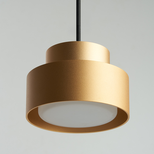 Светильник потолочный Feron HL3678 Barrel AURA levitation 12W, 230V, GX53, золото, на подвесе 1,7 м фото 3