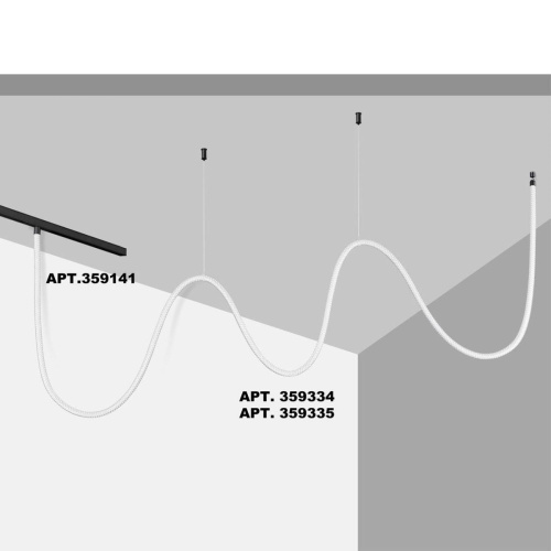 Трековый светодиодный светильник Novotech Ramo Konst 359334 фото 2