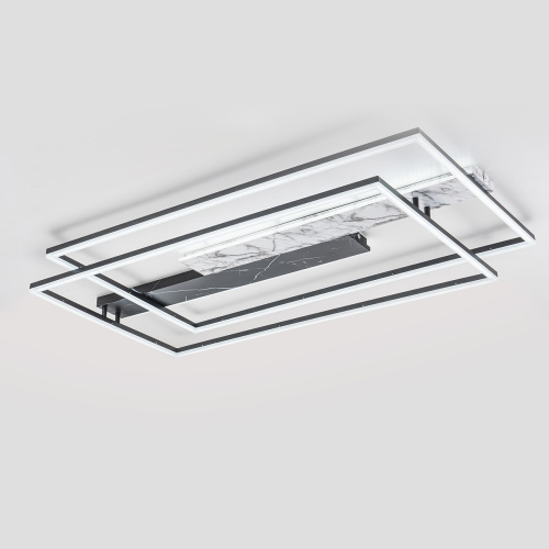 Потолочный светильник Escada 10250/2 LED*205W Black/White marble фото 3