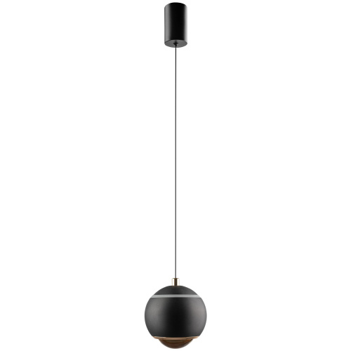 Светильник подвесной Crystal Lux CARO SP LED BLACK фото 3