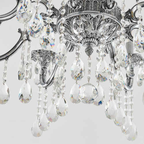 Люстра с хрустальными подвесками AL78101/8/250 A NB Bohemia Ivele Crystal (Богемия Ивеле Кристалл) фото 6