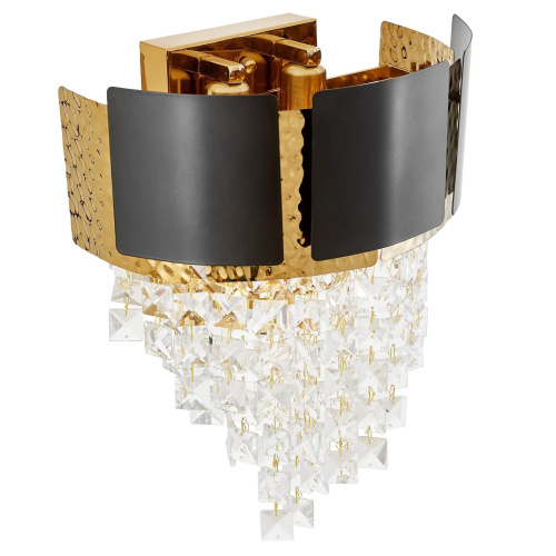 Бра Lumina Deco LDW 7045-2 BK+GD фото 3