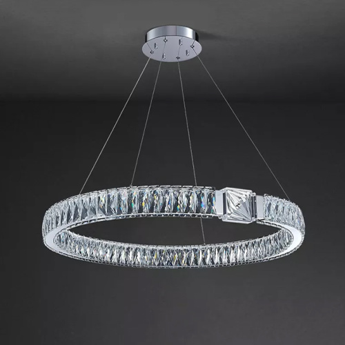 Люстра D8010P/R/D600 silver фото 5