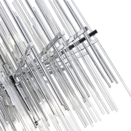 SL1628.103.12 Люстра подвесная ST-Luce Хром/Прозрачный, Хром E14 12*40W TERAMO фото 2