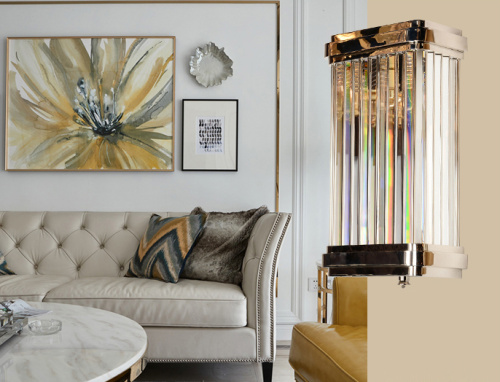 Настенный светильник BRWL7031 nickel фото 4