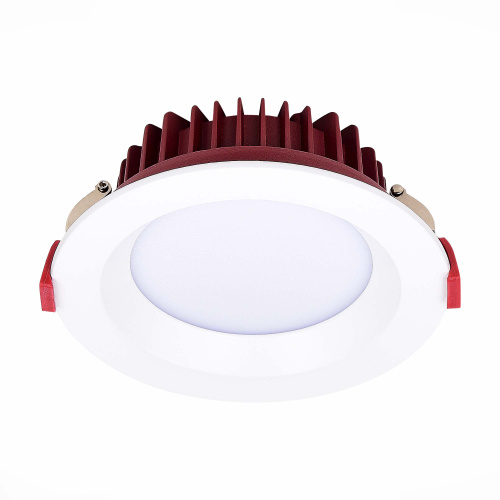 ST752.548.07 Св-к встр. Белый LED 1*7W 4000K 560Lm Ra80 100° IP44 D115xH47 100-240VV Встраиваемые светильники фото 3