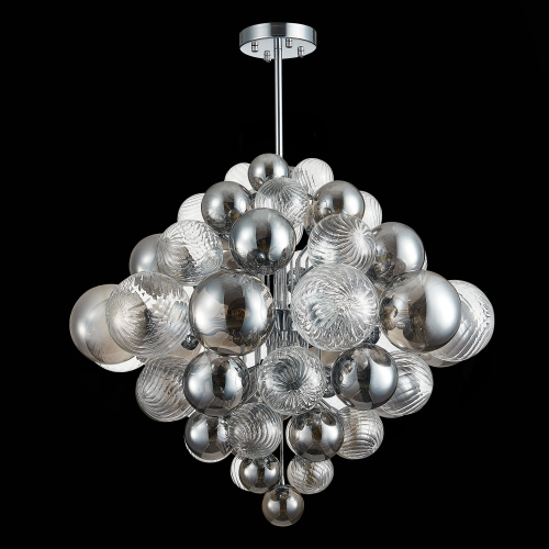 SL1124.103.29 Люстра подвесная ST-Luce Хром/Дымчатый, Прозрачный G9 29*5W 4000K VINETTO фото 5